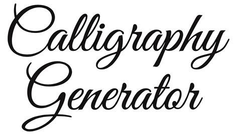 online cursive font generator.